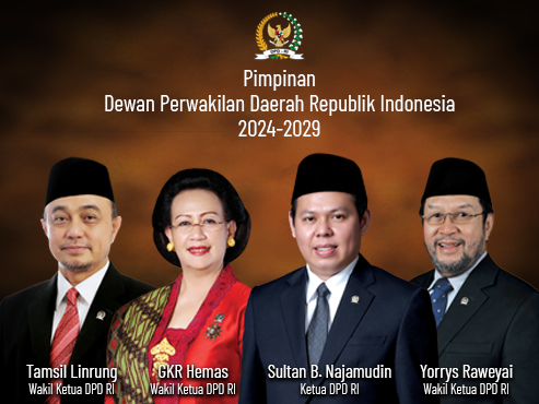 Pimpinan DPD RI 2024-2029